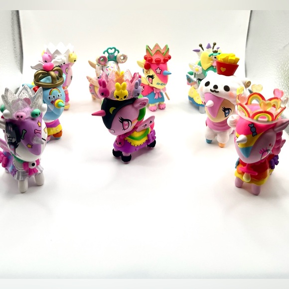tokidoki Other - Tokidoki Harajuku Princess Unicorno Complete Set With Chaser